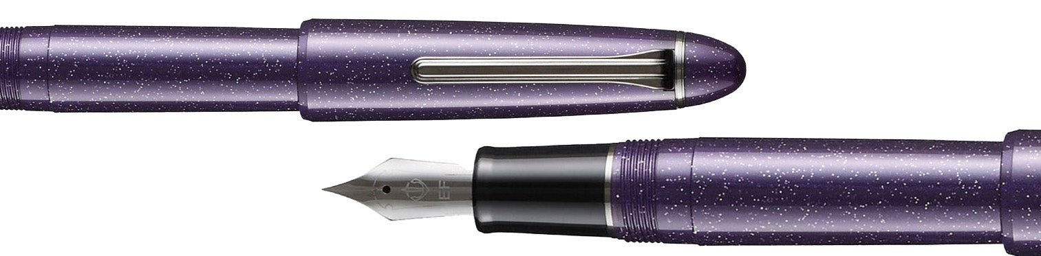 Sailor 1911L Casual Galaxy Nebula Violet PVD Fountain Pen (Limited Edition)
