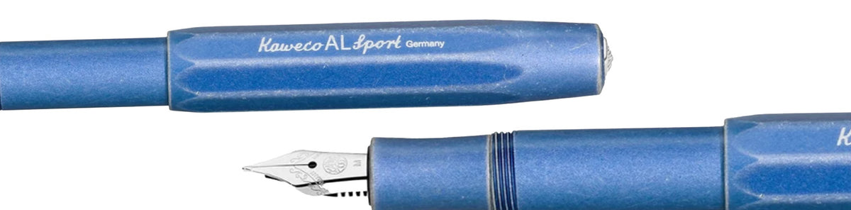 Kaweco AL Sport Stonewashed Fountain Pen Blue