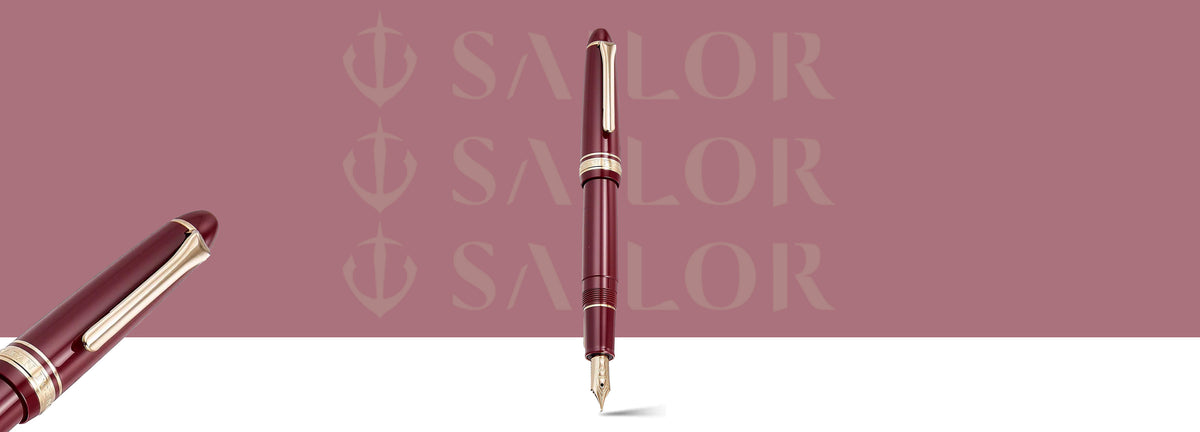 Sailor 1911 Casual Red GT Fountain Pen