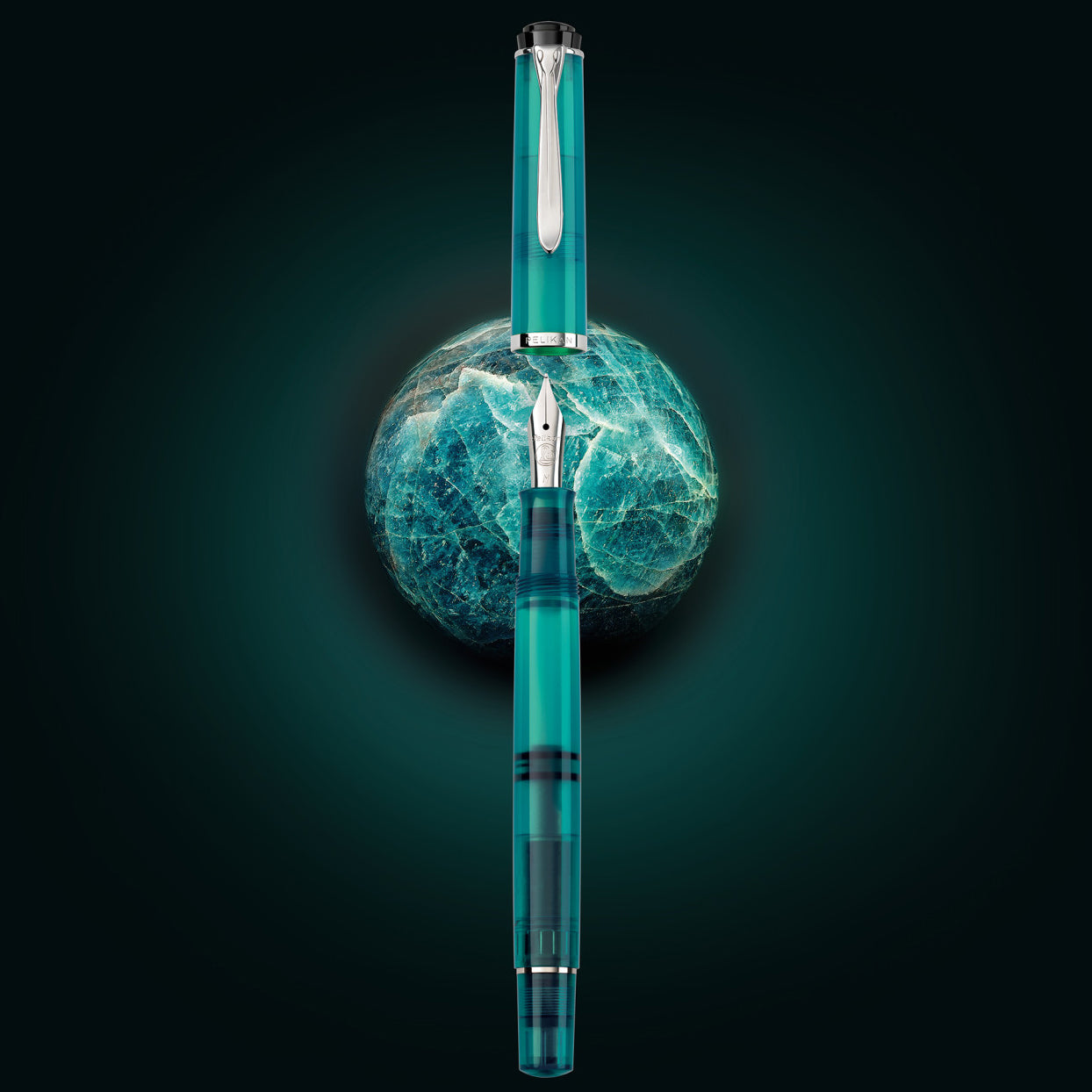Pelikan Classic M205 SE Apatite Fountain Pen Set