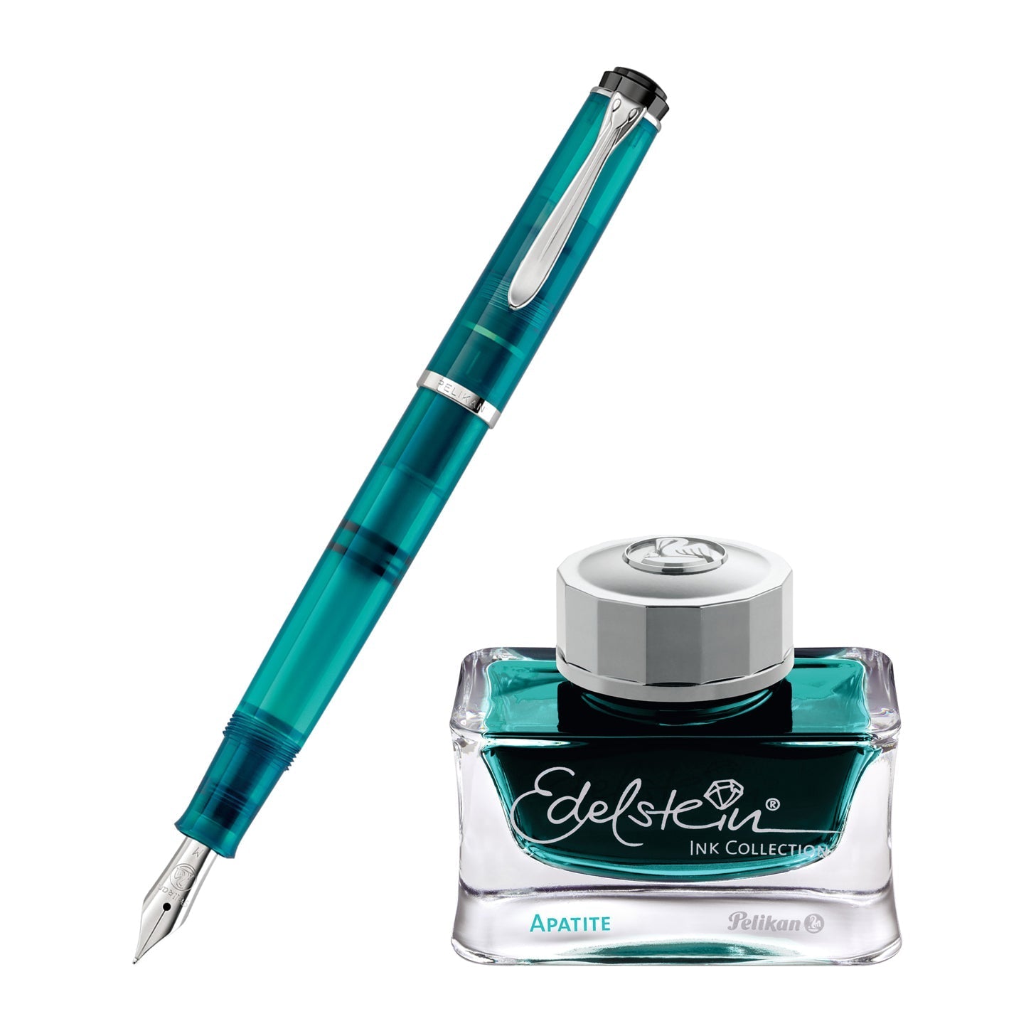 Pelikan Classic M205 SE Apatite Fountain Pen Set