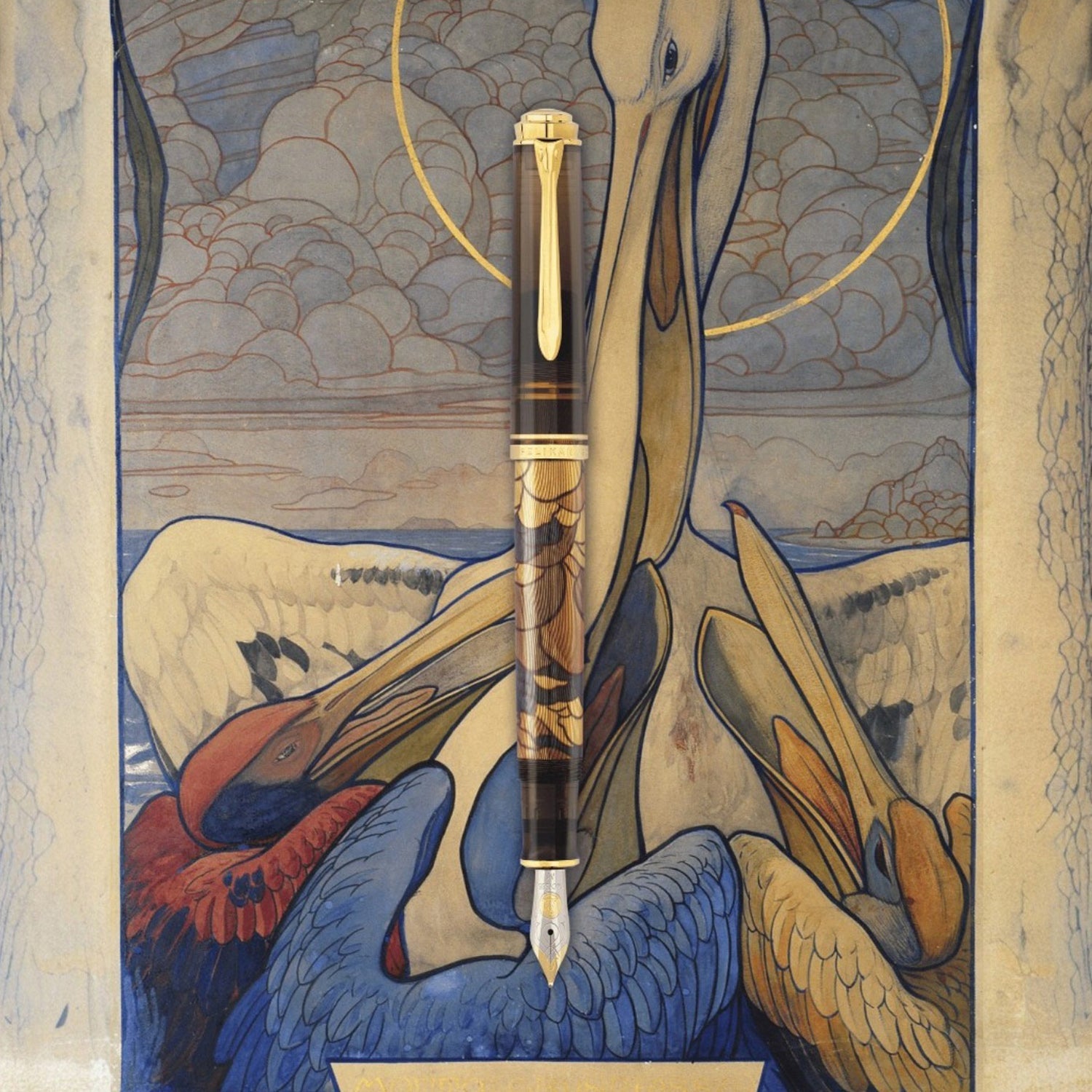 Pelikan Souveran M600 Art Collection Georg Tippel Fountain Pen (Special Edition)