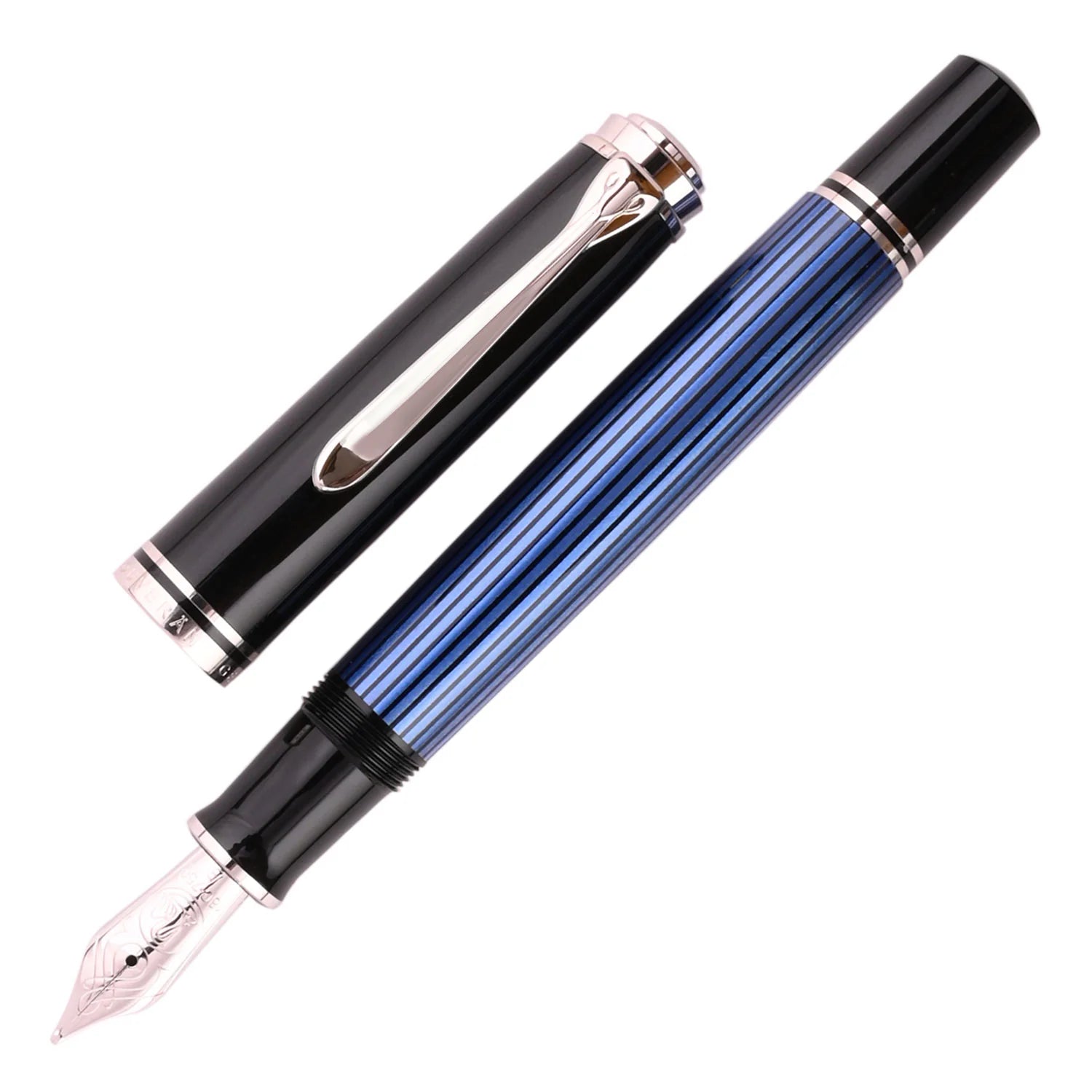 Pelikan Souveran M805 Black/Blue Fountain Pen