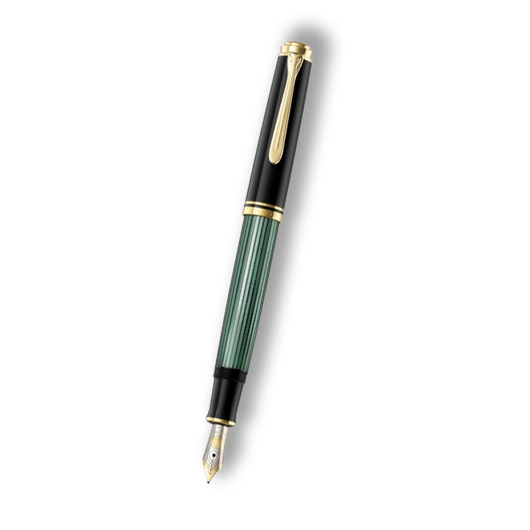 Pelikan Souveran M600 Black/Green Fountain Pen