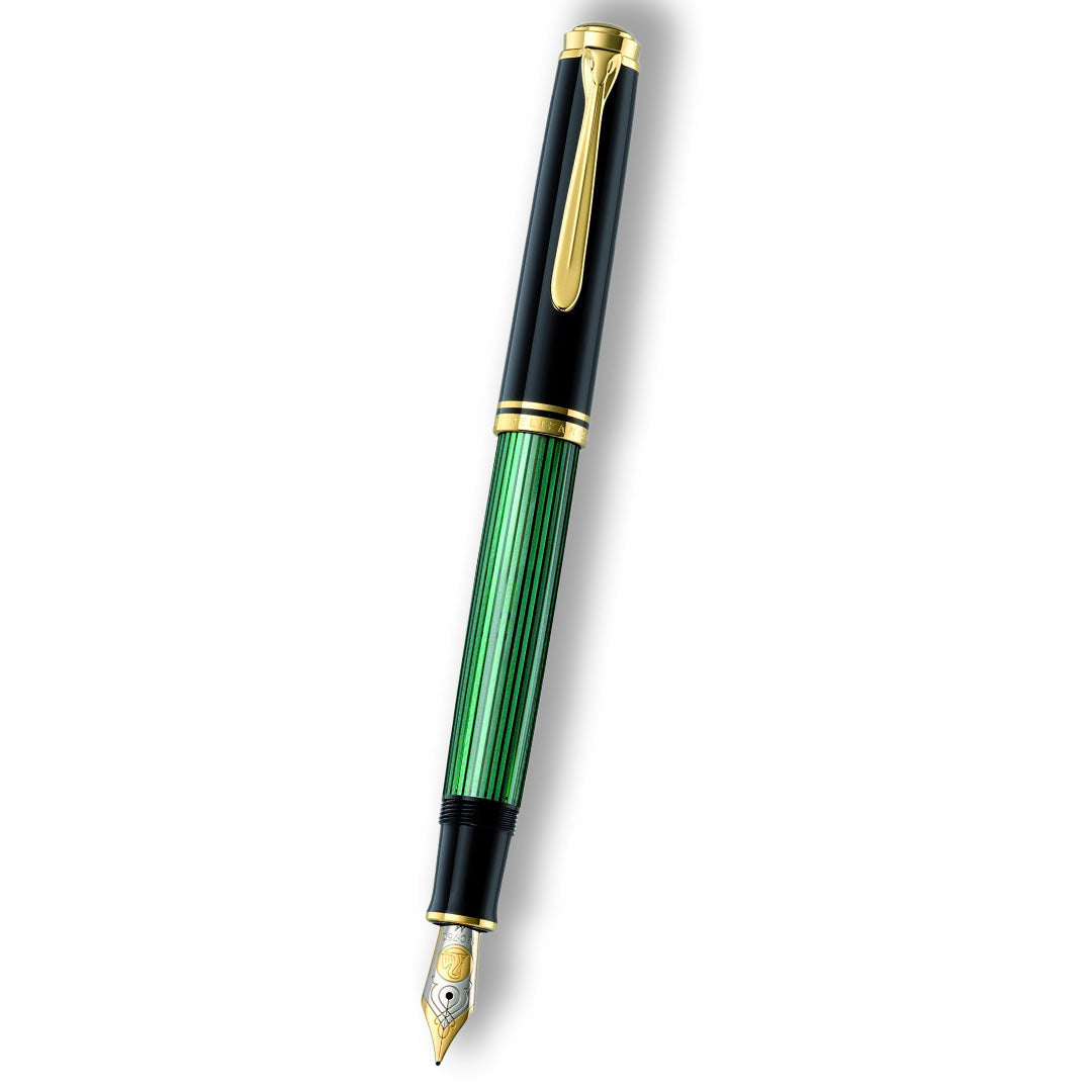 Pelikan Souveran M800 Black/Green Fountain Pen