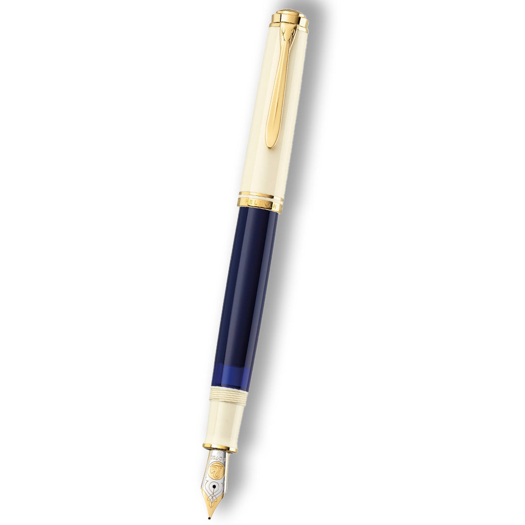 Pelikan Souveran M800 Cream Blue Fountain Pen (Special Edition)