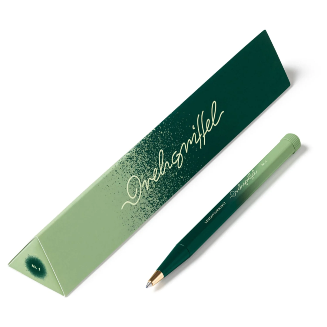LEUCHTTURM1917 Drehgriffel No. 1 Gradient Edition Ball Point Pen Forest Green/Sage