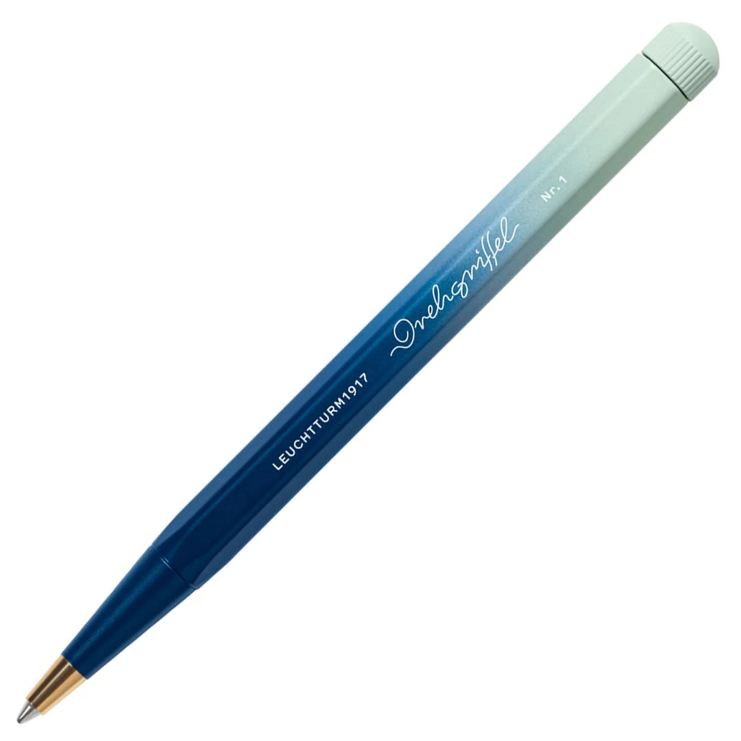 LEUCHTTURM1917 Drehgriffel No. 1 Gradient Edition Ball Point Pen Navy Mint/Green