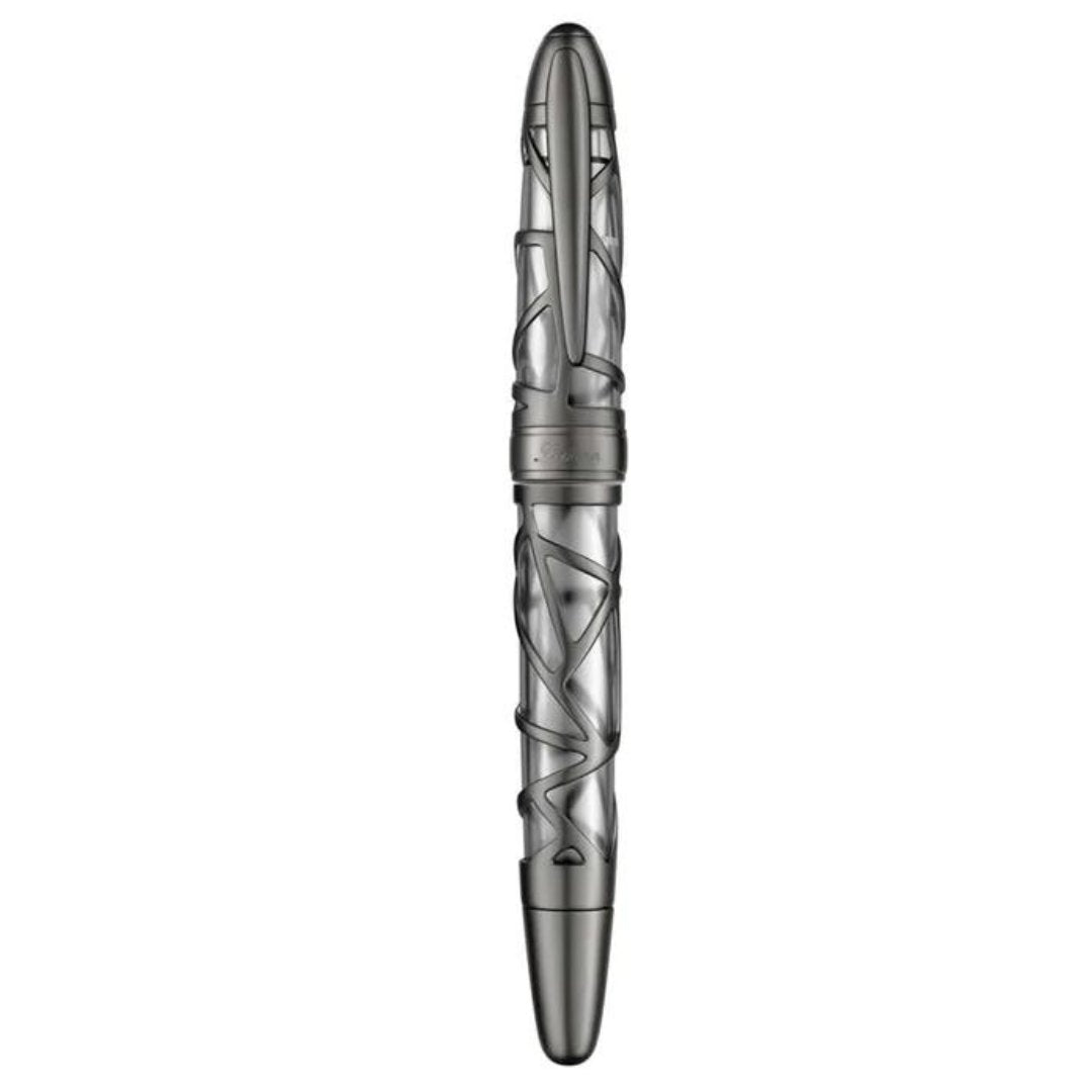 Laban Skeleton Gun Metal Fountain Pen