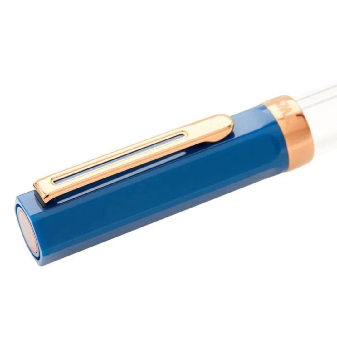 Twsbi Eco Fountain Pen in Indigo Blue with Bronze Trim