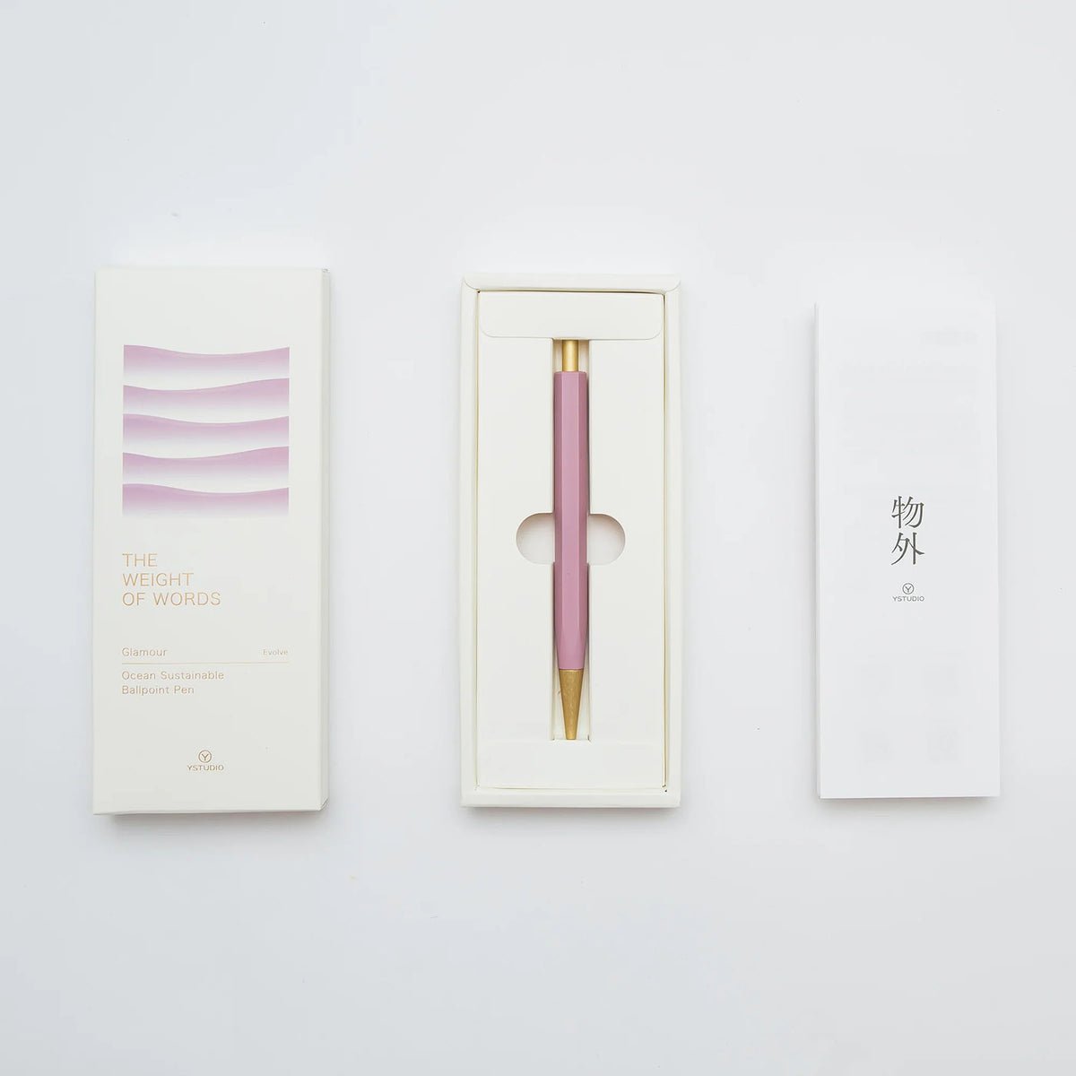 Ystudio Glamour Evolve Ocean Sustainable Ballpoint Pen