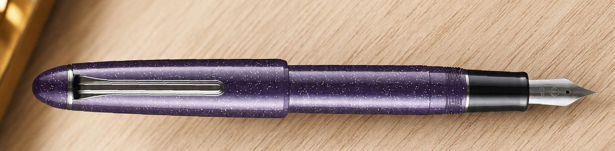 Sailor 1911L Casual Galaxy Nebula Violet PVD Fountain Pen (Limited Edition)
