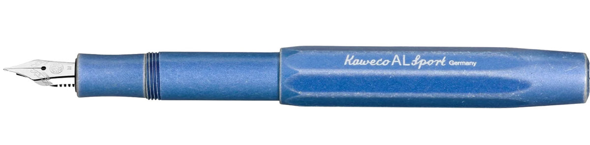 Kaweco AL Sport Stonewashed Fountain Pen Blue