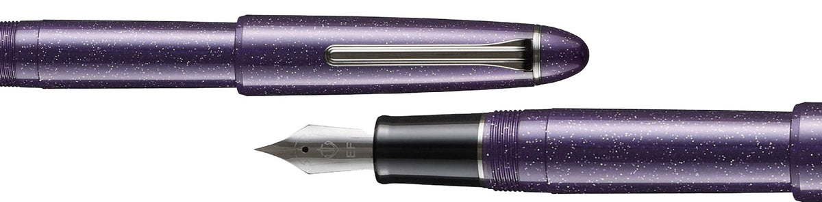 Sailor 1911L Casual Galaxy Nebula Violet PVD Fountain Pen (Limited Edition)