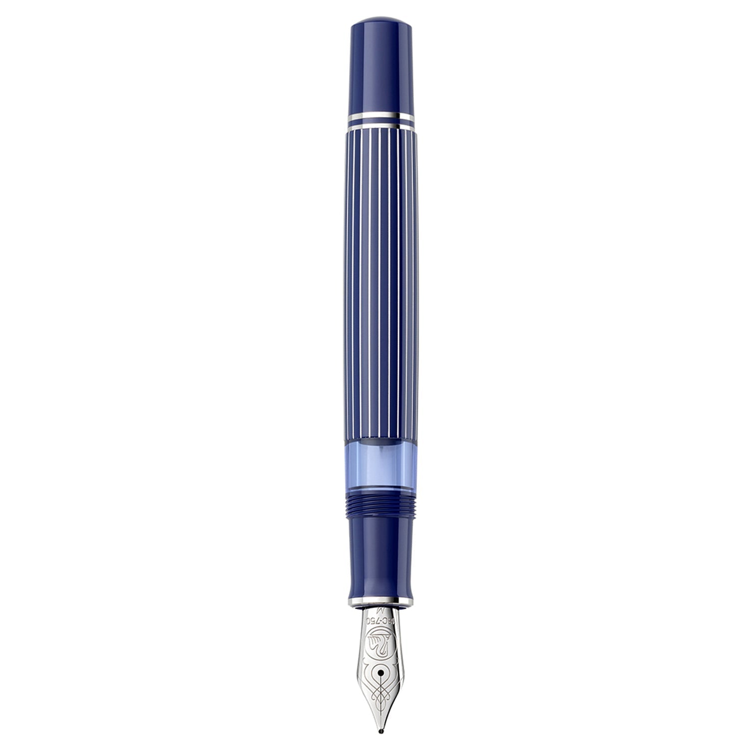 Pelikan Souveran M815 Metal Striped Blue Fountain Pen (Special Edition)