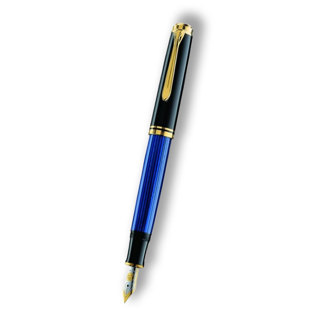 Pelikan Souveran M600 Black/Blue Fountain Pen