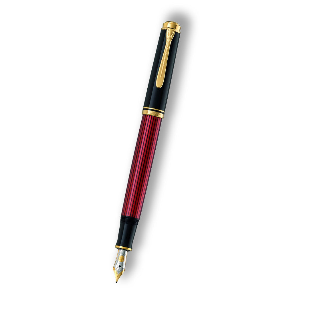 Pelikan Souveran M600 Black/Red Fountain Pen