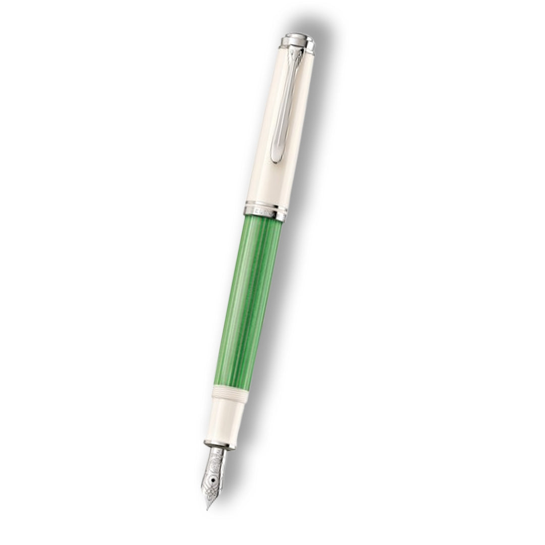Pelikan Souveran M605 Green/White Fountain Pen (Special Edition)