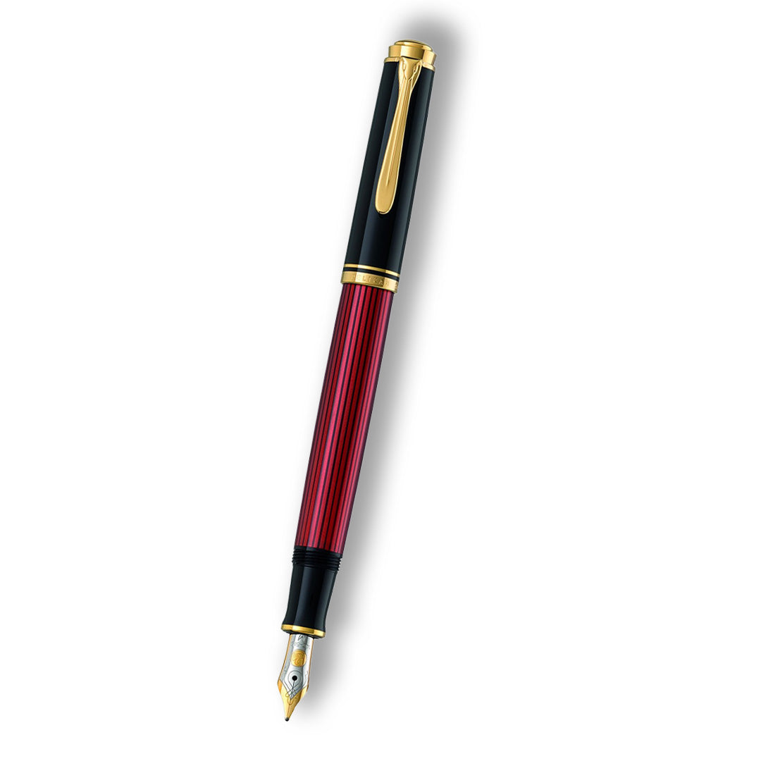 Pelikan Souveran M400 Black/Red Fountain Pen