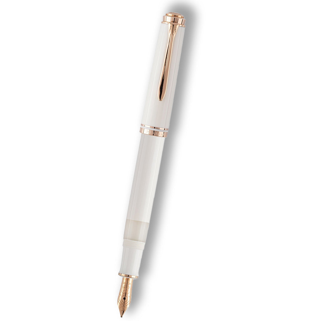Pelikan Souveran M600 White Rose Gold Fountain Pen (Special Edition)