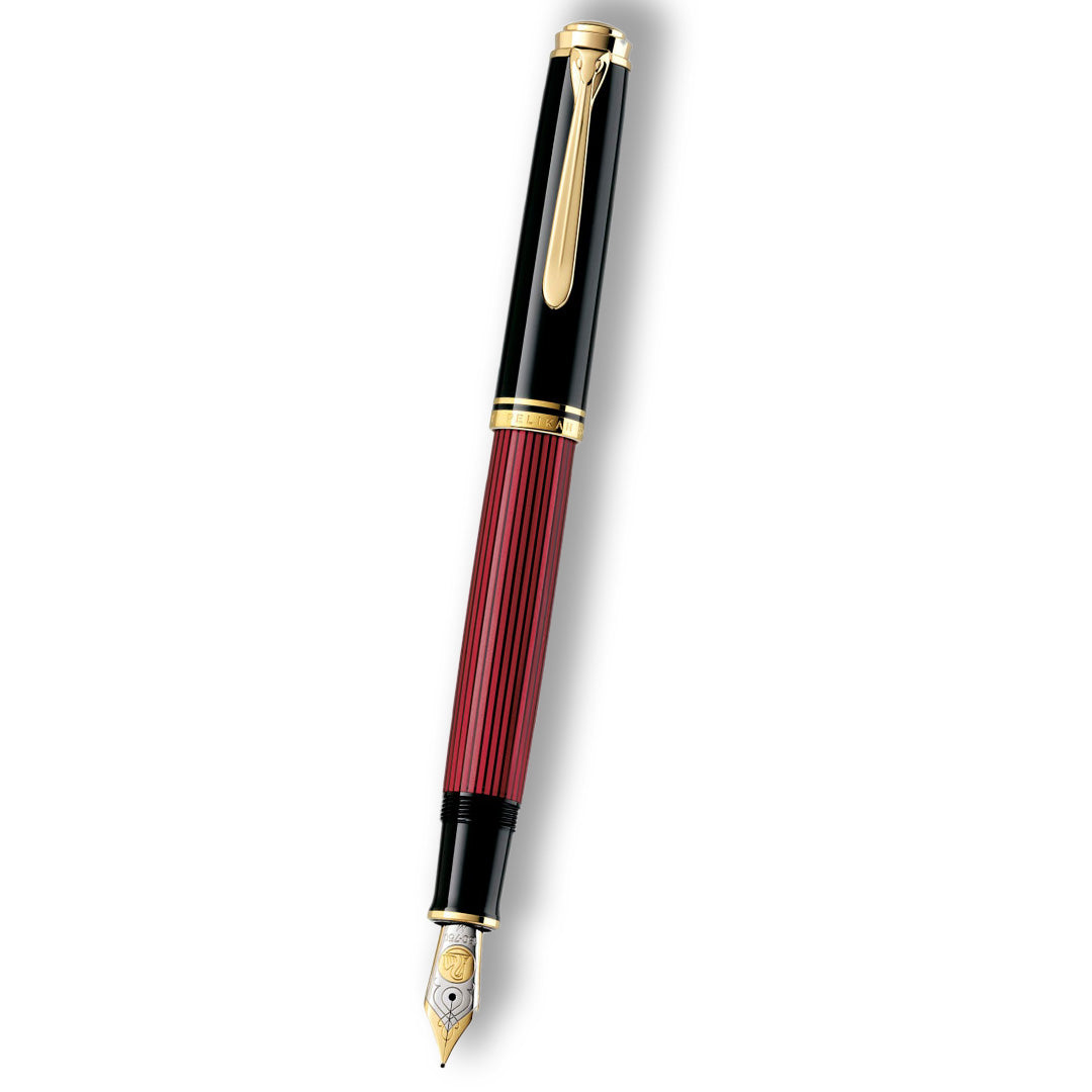 Pelikan Souveran M800 Black/Red Fountain Pen