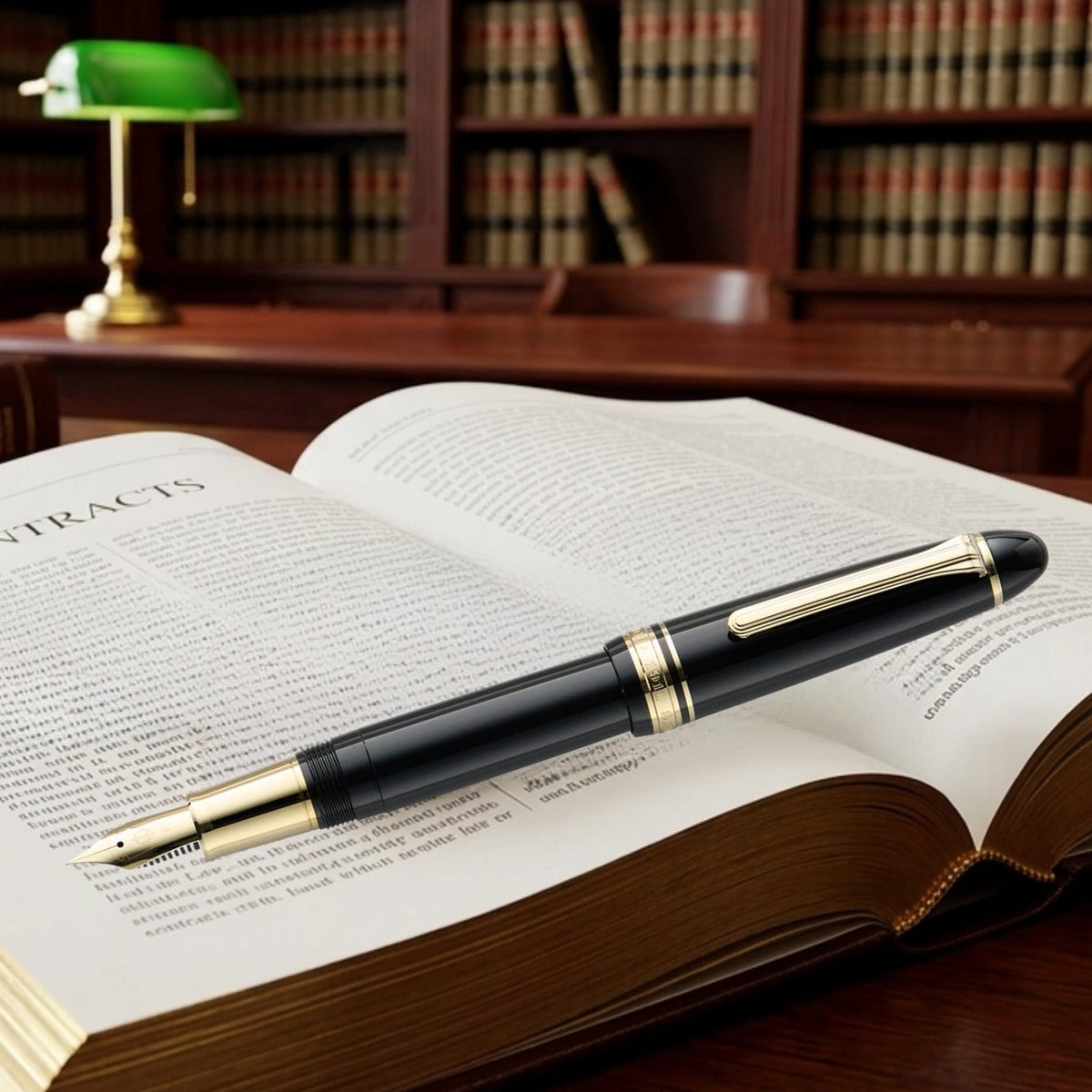 Sailor 1911L Casual Stable Muted Black GT Fountain Pen