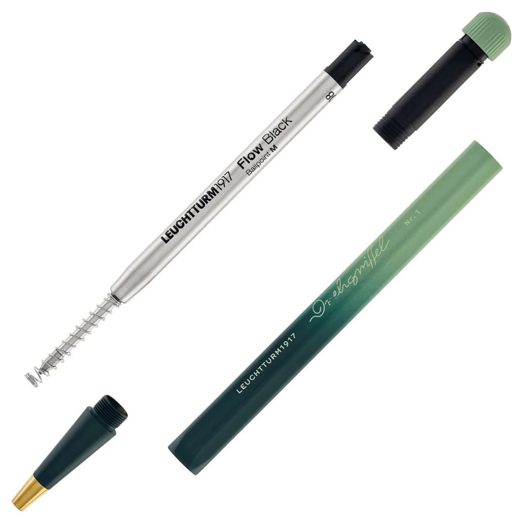 LEUCHTTURM1917 Drehgriffel No. 1 Gradient Edition Ball Point Pen Forest Green/Sage
