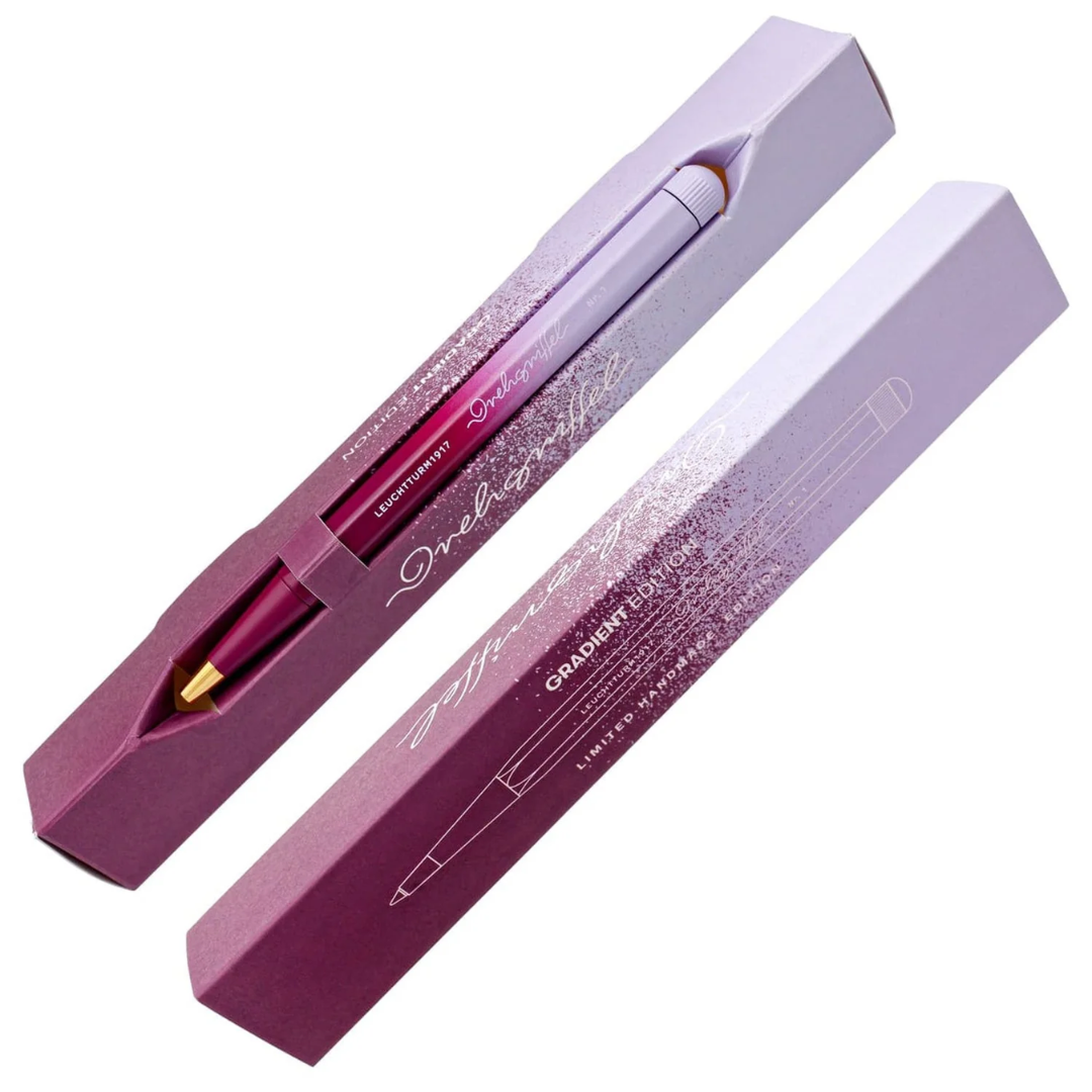 Leuchtturm1917 Limited Edition Drehgriffel Nr. 1 Gradient Ballpoint Pen Port Red/Lilac