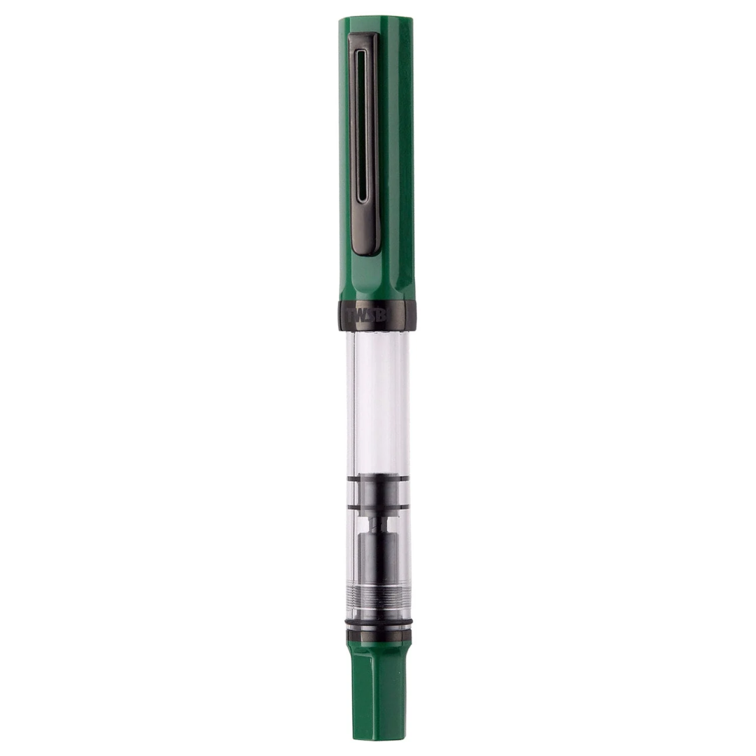 Twsbi Eco Irish Green with Onyx Fountain Pen