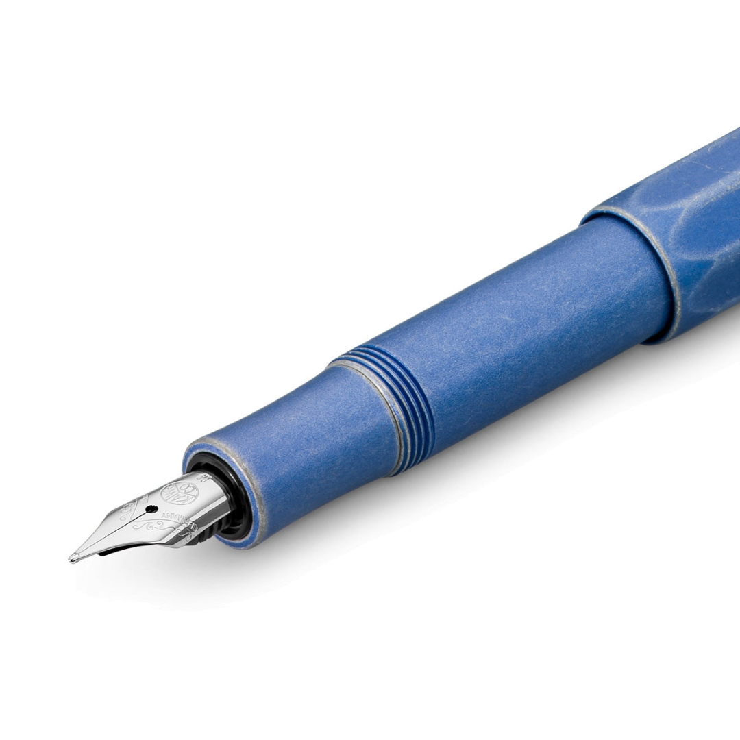 Kaweco AL Sport Stonewashed Fountain Pen Blue