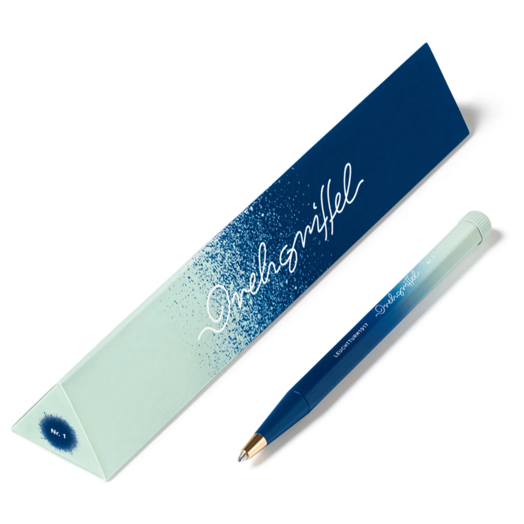 LEUCHTTURM1917  Drehgriffel No. 1 Gradient Edition Ball Point Pen Navy Mint/Green