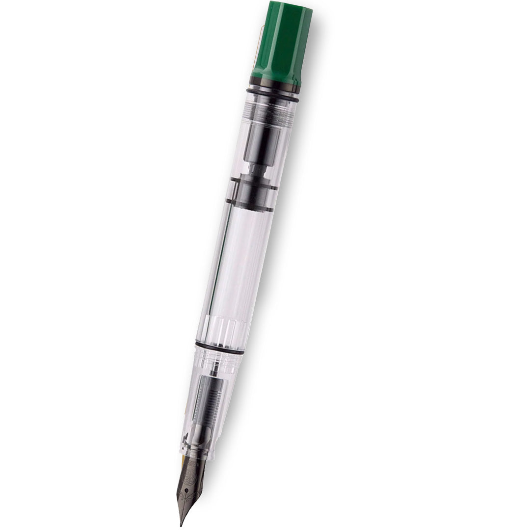 Twsbi Eco Irish Green with Onyx Fountain Pen