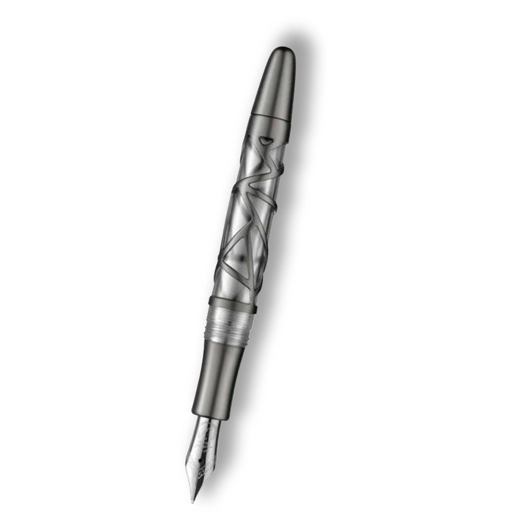 Laban Skeleton Gun Metal Fountain Pen