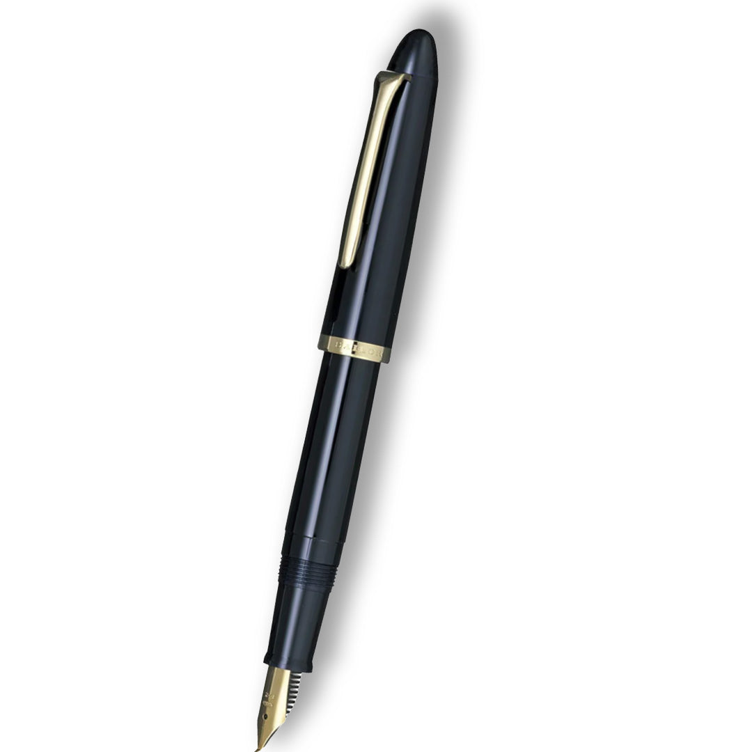 Sailor 1911 Fude De Mannen Blue GT Fountain Pen 10-0212-740
