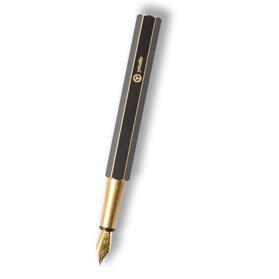 Ystudio Brassing Portable Fountain Pen