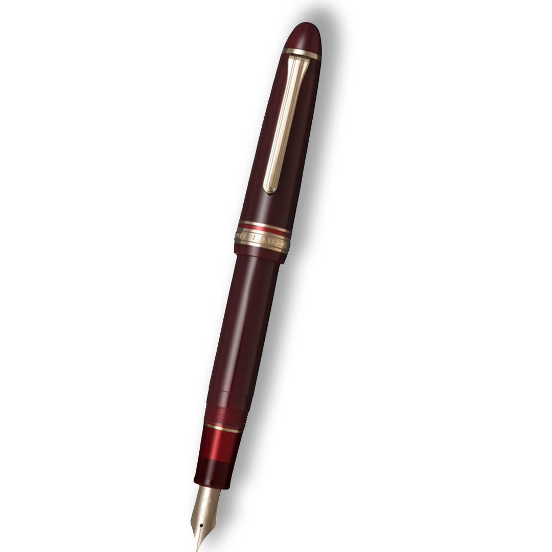Sailor 1911L Casual Basis Muted Red GT Fountain Pen