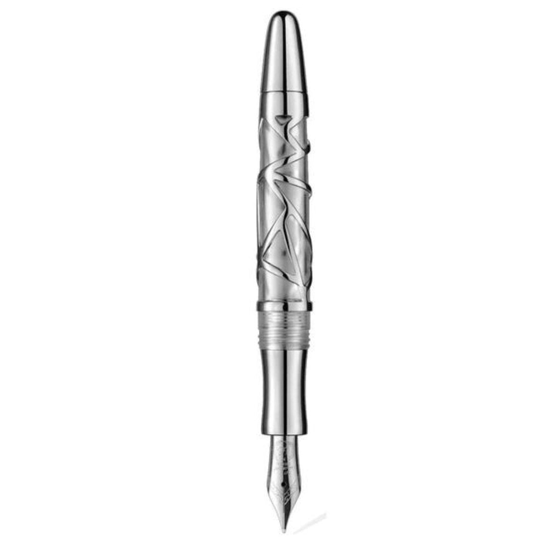 Laban Skeleton Silver Fountain Pen