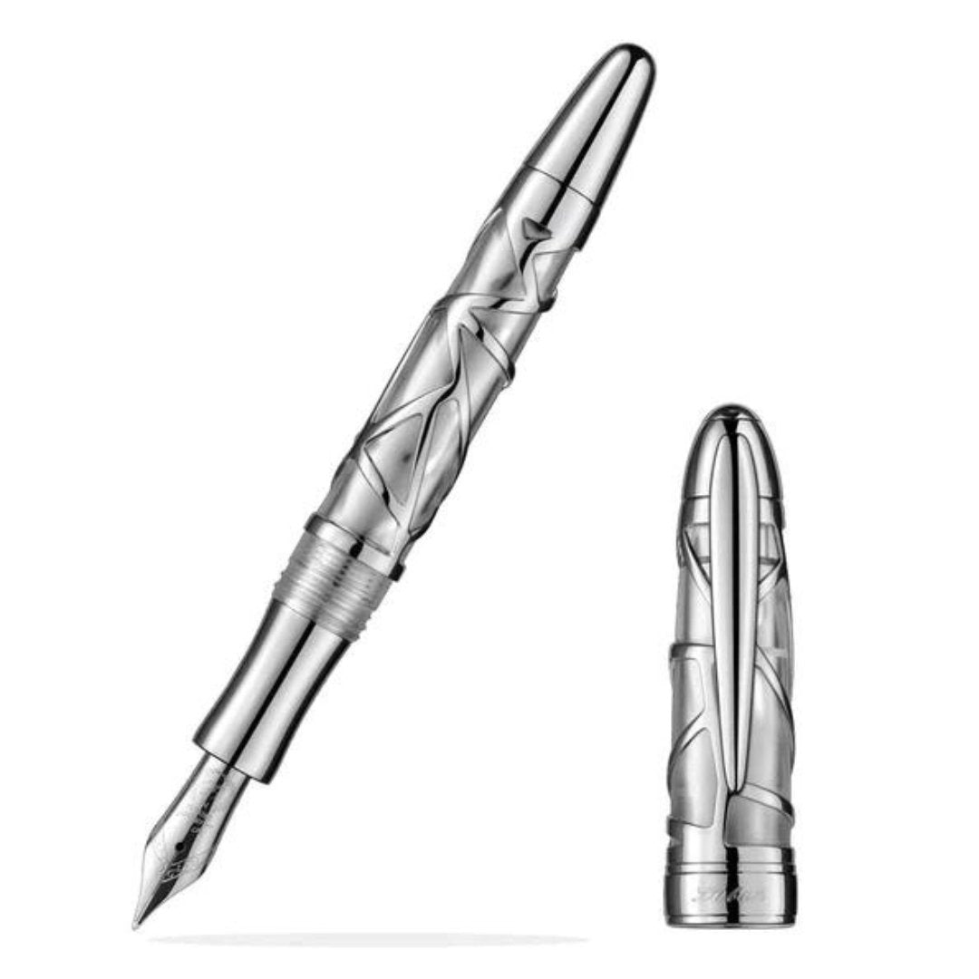 Laban Skeleton Silver Fountain Pen
