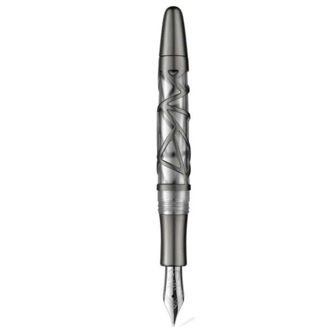 Laban Skeleton Gun Metal Fountain Pen