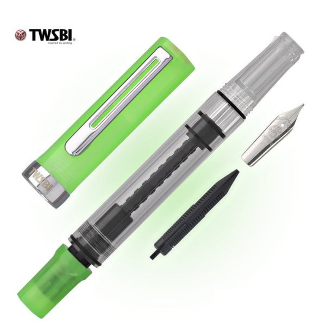 Twsbi Eco Glow Green Fountain Pen