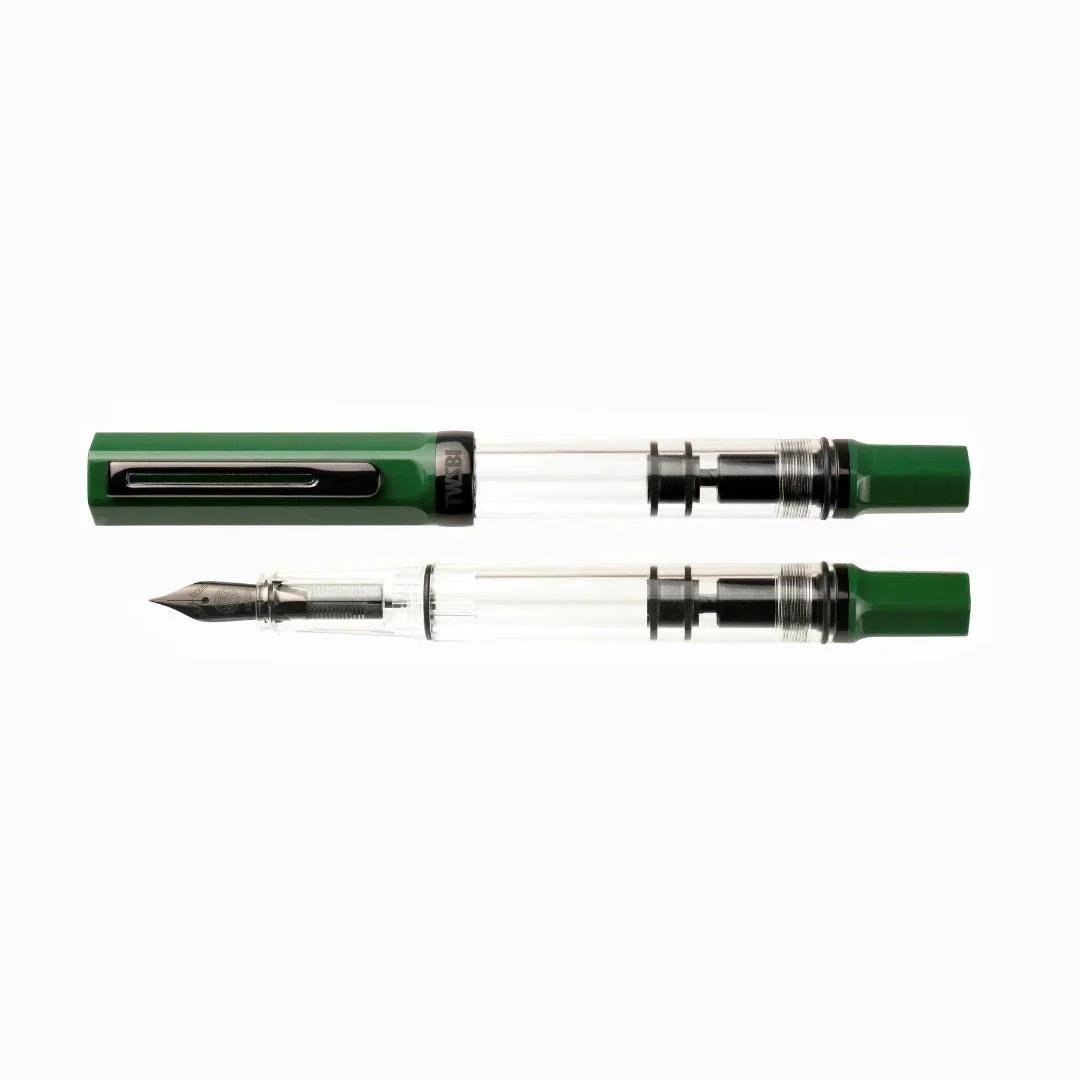 Twsbi Eco Irish Green with Onyx Fountain Pen