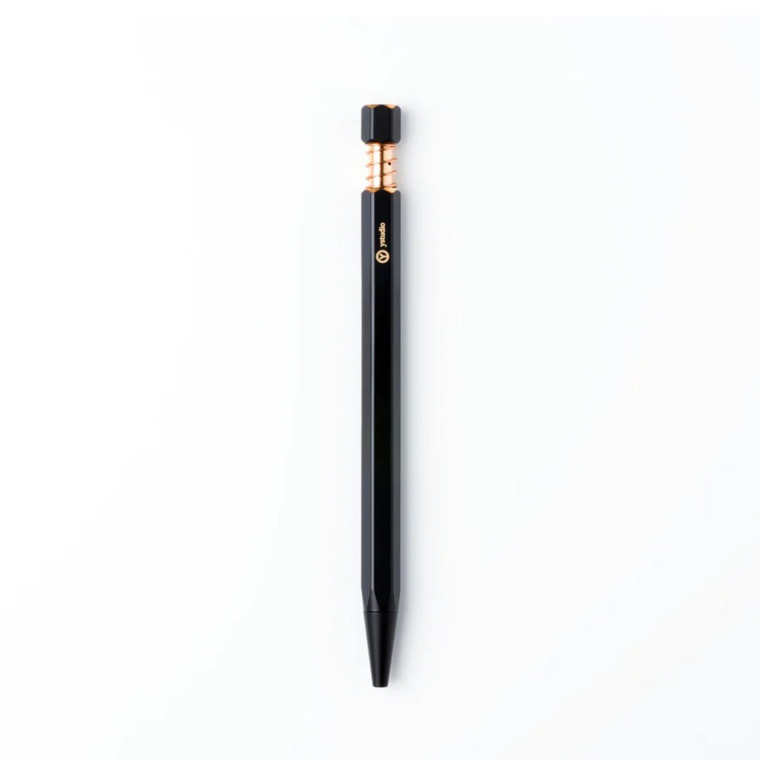 Ystudio Revolve Black Spring Ball Point Pen