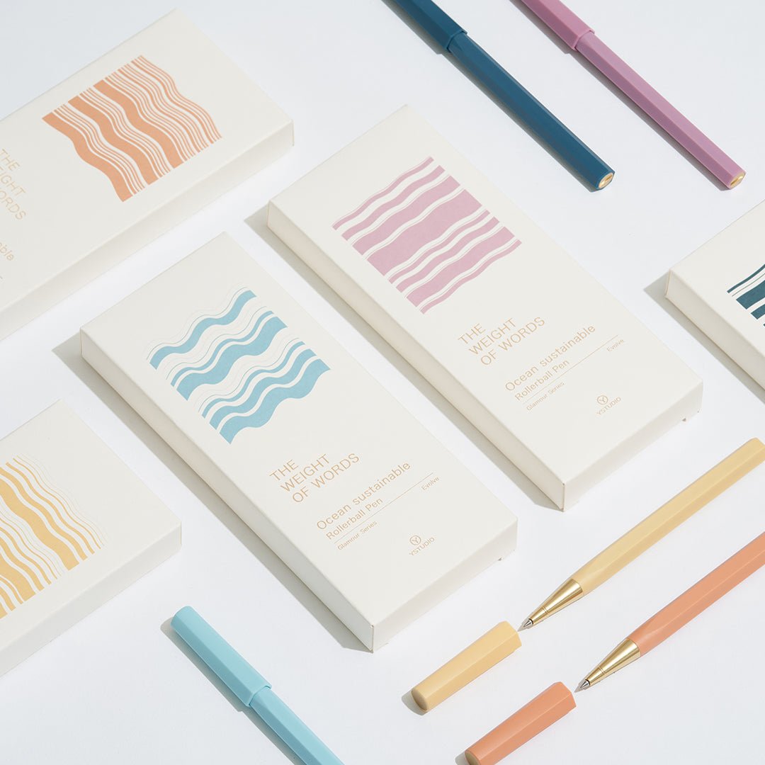 Ystudio Glamour Evolve Sustainable Rollerball Pen