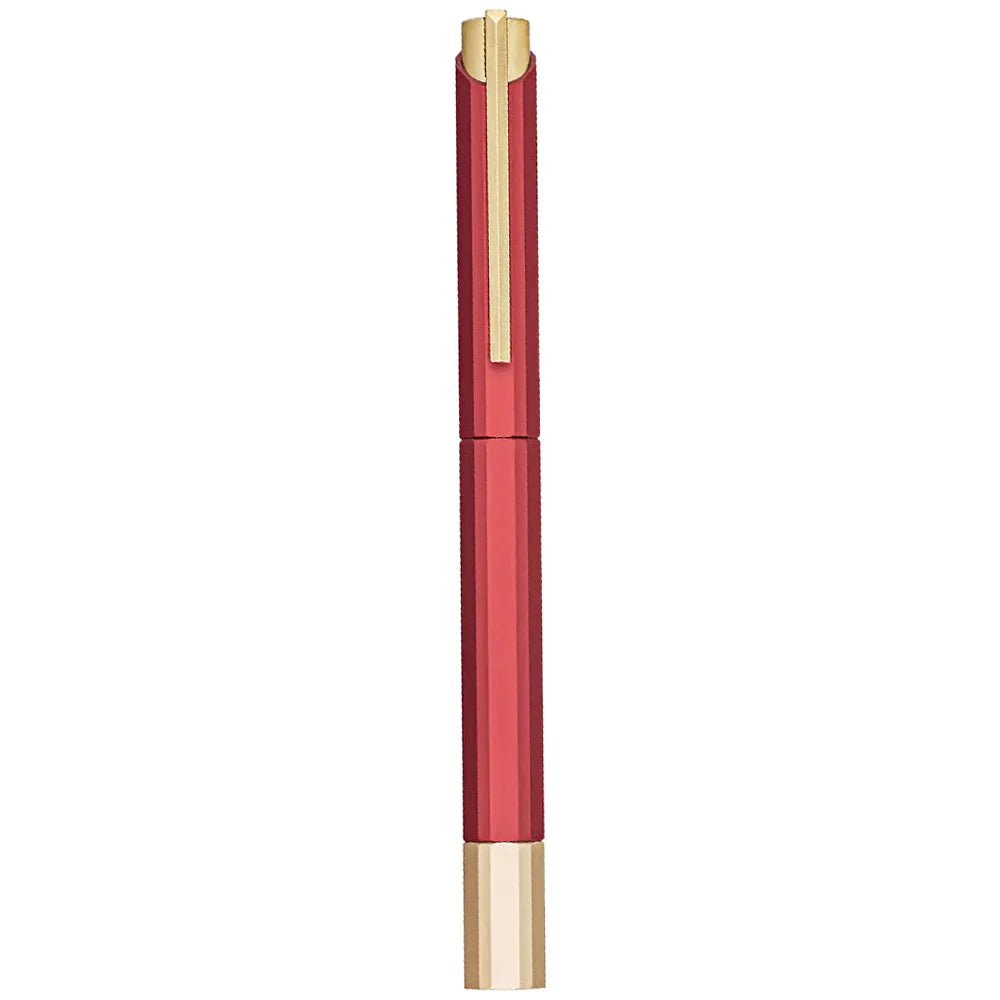 Ystudio Glamour Series Evolve Bihex Blue Gin Rollerball Pen